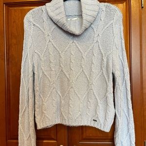 Woman’s XS powder blue Hollister turtleneck sweater